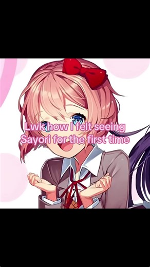 She’s the best doki fr 🥹✌️ #ddlc #dokidokiliteratureclub #sayori #ilovehersomuch #SAYORIII