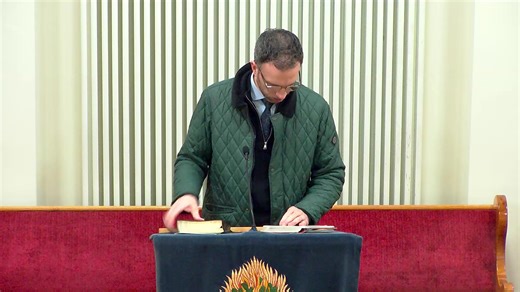 Prayer Meeting Speaker: Rev. Stephen Greer Date: 3rd February 2026 | Coleraine Free Presbyterian Church, UK