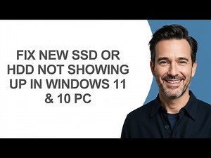 Fix New SSD or HDD Not Showing Up In Windows 11 & 10 PC - KevinHowTo