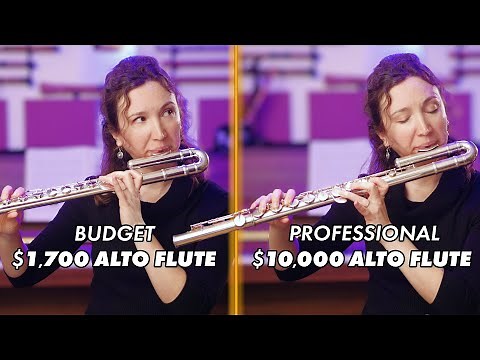 Can You Hear the Difference Between a Cheap and Expensive Alto Flute?