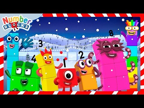 Christmas Preschool Number Magic Fun! 🎄| Counting for Kids | 12345 | ‪@Numberblocks‬