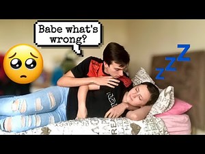 NIGHTMARE PRANK on boyfriend *cute reaction*
