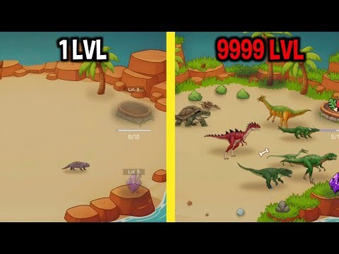 MAX LEVEL in Dino Island: Idle Hatch Game