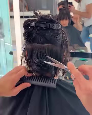 4.9M views · 27K reactions | Short Hair Cut Transformation! #mounir | Mounir | Facebook