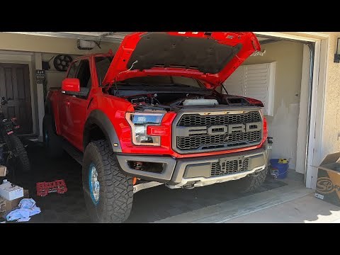 HOW TO : OIL CHANGE ON MY 2019 FORD RAPTOR / STEP BY STEP❗️