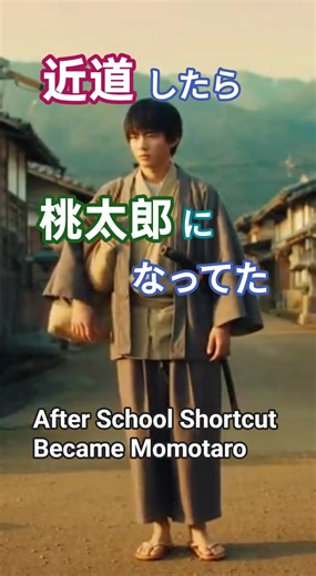 【バグ】近道行ったら、桃太郎だった｜After School Shortcut Became Momotaro