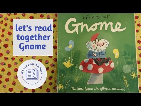 Let's read together Gnome. Read along aloud. Childrens books. Bedtime stories.