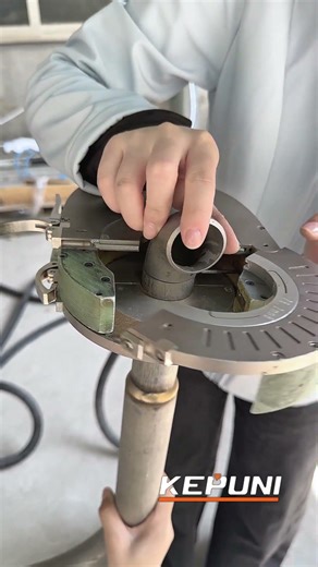 KEPUNI Industrial Automatic Welder for Stainless Steel Elbow Pipelines