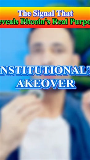 The Signal That Reveals Bitcoin's Real Purpose #bitcoin #shorts #bitcoincrash