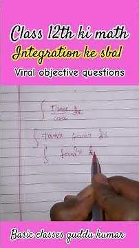 29 November 2025 class 12th ki math integration ke sbal #viral #shortvideos #maths #youtubeshort