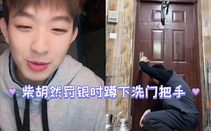 柴胡然三连银时，银时被罚洗门把手然后被封