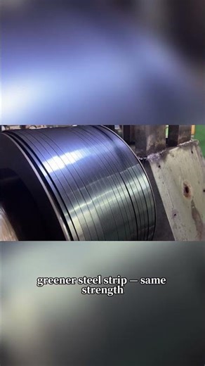 Green Steel is Here 🌱 — Why Steel Strips Are Going Low-Carbon