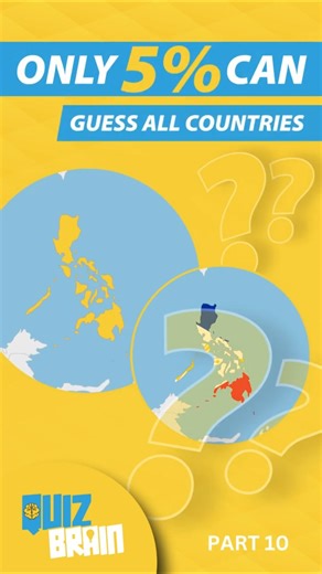 Guess the Country on a Map 🌍 World Geography Quiz Pt. 10