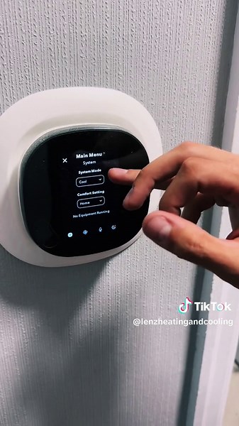Some of the functions on the Ecobee thermostat, you can also use the ecobee app on your phone to control everything. #bestcompany #lenz #heatingandcooling #womenownedbusiness #familyownedbusiness #hvactechnician #foryoupage #hvac #dsm #iowa #trending