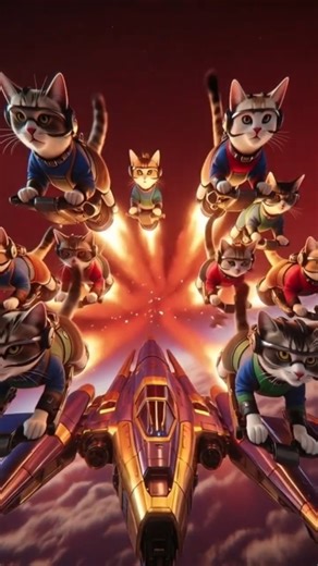 Cloud Rider Kitten | #ytshorts #cat #cute #funny #kittenstory #minimeowsn2m