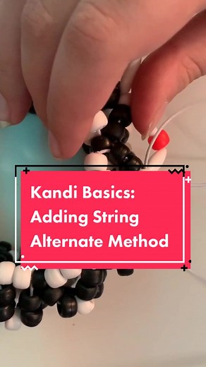 How to Add String in the Middle of a Cuff - Kandi Basics Tutorial