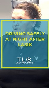 Hear from a recent LASIK patient about how she was able to drive safely the night after her procedure. Discover the quick recovery benefits of LASIK! | TLC Laser Eye Centers | Facebook