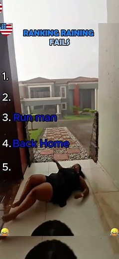 RANKING THE MOST HILARIOUS RAINING FAILS