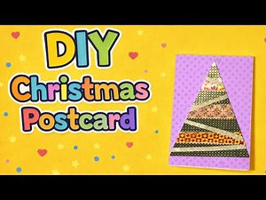 DIY Christmas Postcard 🎄