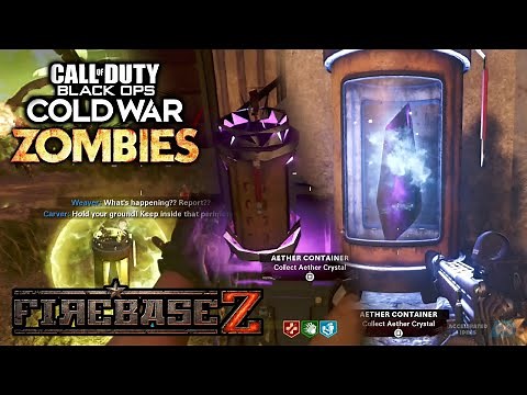 Firebase Z: ALL Aether Crystal (Cannister) Dig Locations Guide (Easter Egg Step) | Cold War Zombies