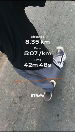 Run slow, run easy, but never stop. 🏃‍♂️✨