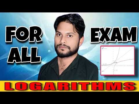 Basic to Advance Logarithms concept by Rahul Sir detail lecture with problem solving