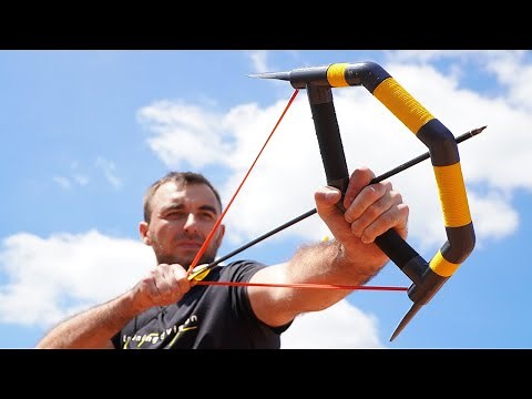 Make a Powerful PVC Pipe Bow at Home - Plastic Hunting Bow