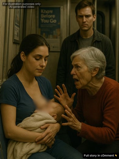 8.7K views · 16 reactions | In the subway, a young mother began...