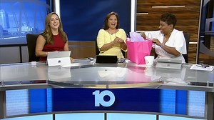 5.8K views · 651 reactions | This was SO much fun to surprise Tracy Townsend on her BIRTHDAY!  She's such a stinker about getting attention so Karina Nova and I found the perfect way at the end of the show (so we could run off the set before she started yelling at us.  ) HAPPY DBAY TT!! We  ya! #WakeUpCBUS #10tv 10TV - WBNS | Angela An | Facebook