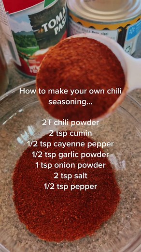 Homemade Chili Seasoning Mix Recipe