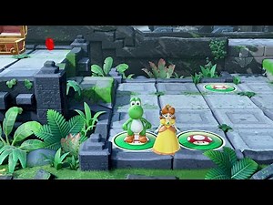 Super Mario Party Partner Party #2685 Domino Ruins Treasure Hunt Hammer Bro & Yoshi vs Boo & Goomba