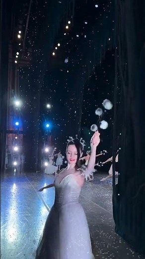 Feel a familiar chill in the air? ❄️👀 #oregonballettheatre #ballet #balanchine #thenutcracker