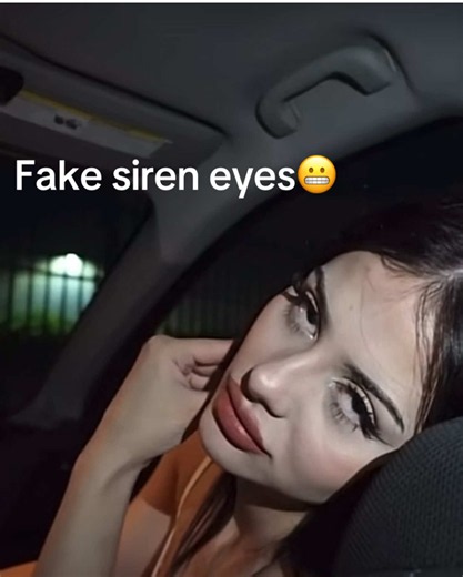 fake vs real siren eyes🙄 #benjychavez #wendyortiz #sireneyes | Wendy Ortiz