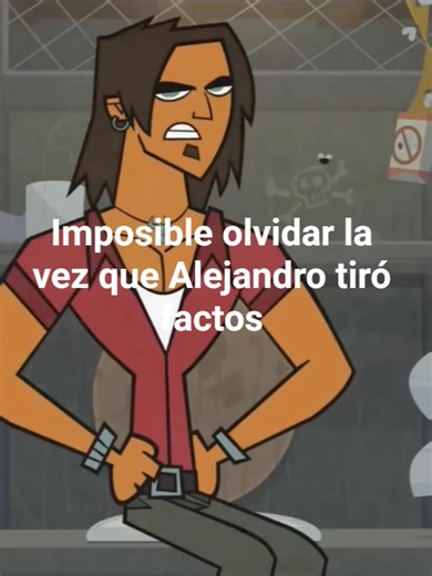 Alejandro demostrando por qué es un gran personaje #dramatotal #totaldrama
