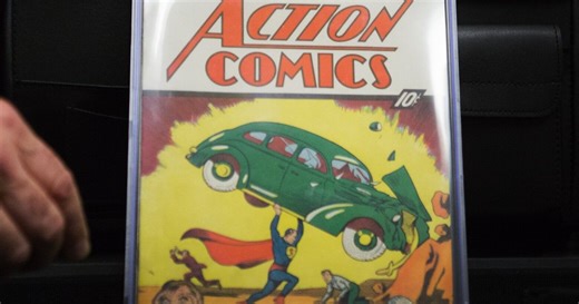 Rare copy of the comic book that introduced the world to Superman sells for $15 million