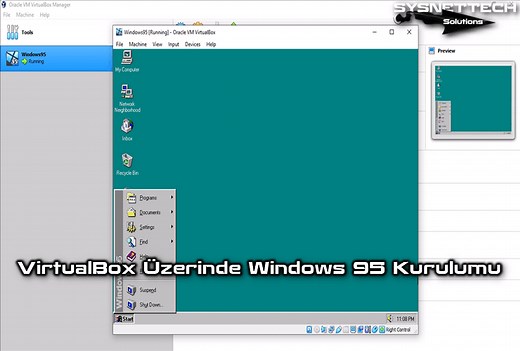 VirtualBox ile Windows 95 Kurulumu | Gelişmiş Rehber!