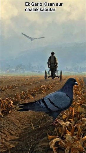 The Poor Farmer and the Bossy Pigeon | Funny Village Story #shorts #ai