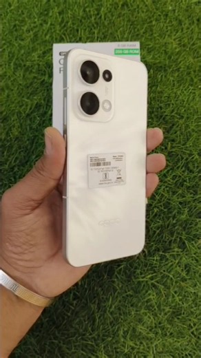 OPPO Reno 13 5G White (8GB RAM + 256GB Storage) | Premium Look 😍 #Shorts