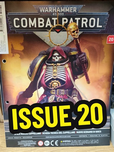 Space Marine Chaplain Revealed in Combat Patrol Issue 20