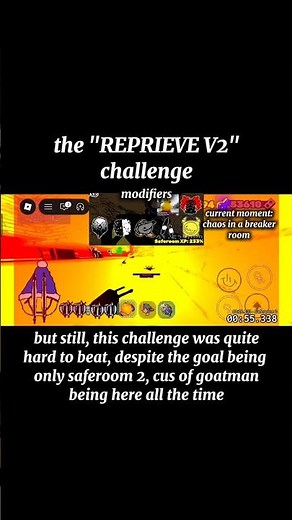 roblox grace - the "REPRIEVE V2" challenge