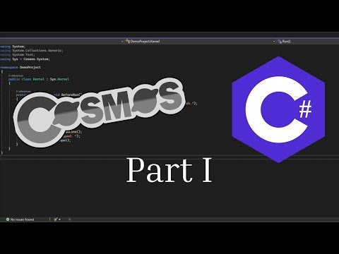 1. Part: Propeties tab explained || Cosmos C# tutorial