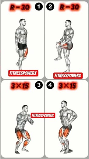 Home or Gym 🔥 Leg Workout | Build Strong Legs Fast! #motivation #gymworkout #stronglegs