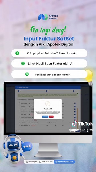 Input Faktur Otomatis Menggunakan AI dari Apotek Digital