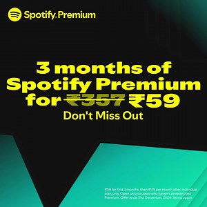 Get limitless and ad-free music listening before it's gone. | Spotify