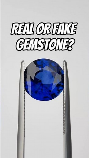 🚨Real or Fake Blue Gemstone? 🤯