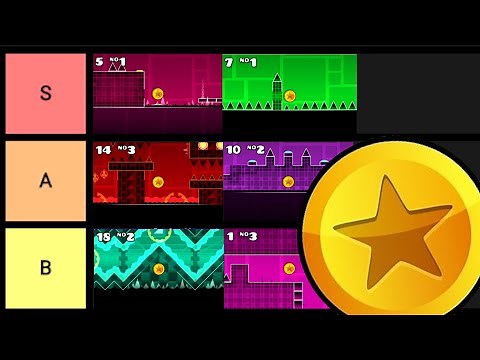 Ranking all Secret Coins in RobTop Levels (Geometry Dash)