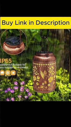 Solar Lanterns Outdoor For Garden Decor