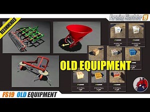 FS19 | Old Equipment Mods (2019-06-27/2) - review