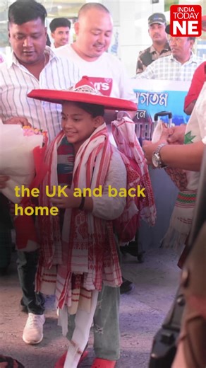 331K views · 24K reactions | India’s pride, Binita Chetry, who secured the second runner-up position on Britain’s Got Talent 2025, received a grand welcome as she landed in Guwahati at 7:20 AM today. Accompanied by her father Amar Chetry and mentor Hardik Rawat, Binita was greeted with cheers, flowers, and celebration. #BinitaChetry #BritainsGotTalent2025 #IndiaPride #AssamToGlobalStage #GuwahatiWelcome | IndiaToday NE | Facebook