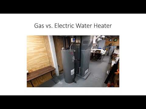 Gas vs. Electric Water Heater. Cost to operate.